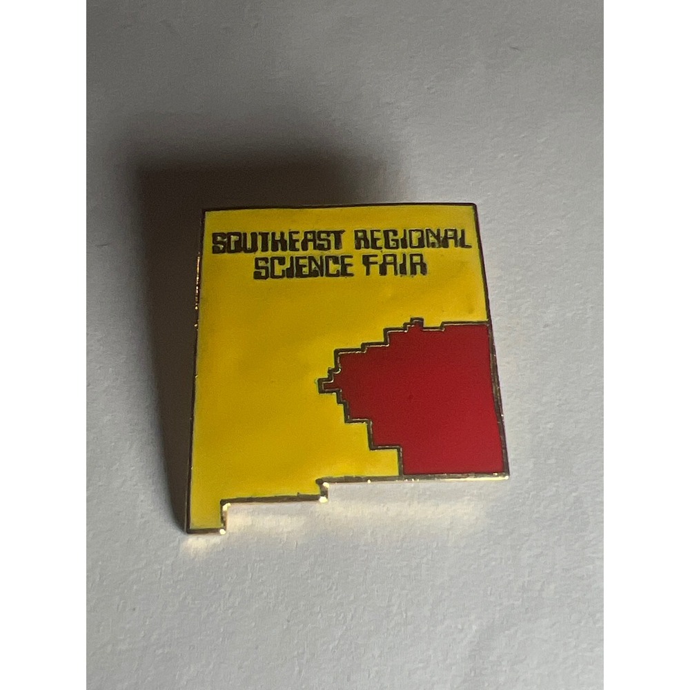 Science Fair Pin Southeast Regional New Mexico Lapel‎ Badge Collectible